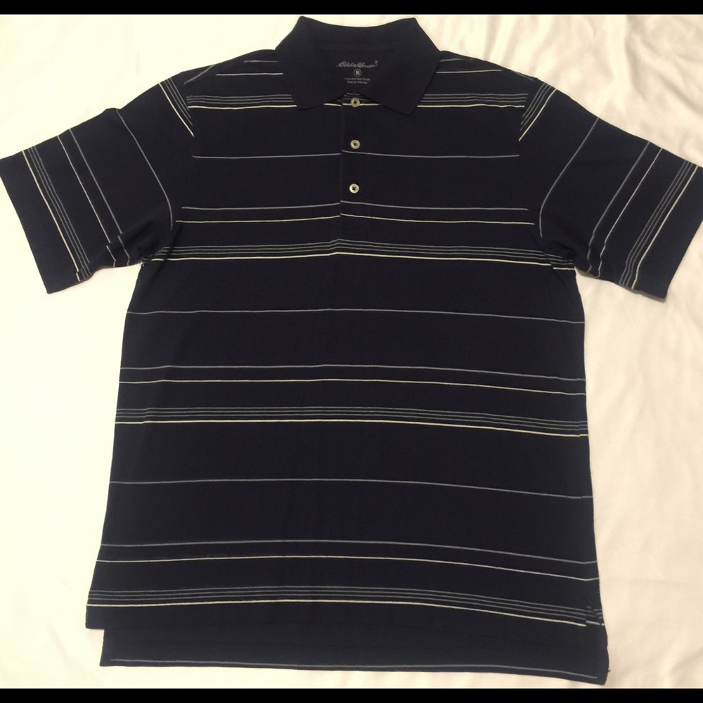 Men's Eddie Bauer Short Sleeve Polo Shirt Size M